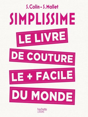 cover image of Simplissime--Couture